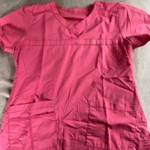 Pink WonderWink Women's Scrub Set